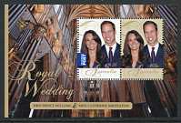 Royal Wedding Mini-Sheet Australia, 2011